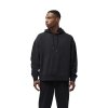 FOX BLUZA Z KAPTUREM WORDMARK OVER FLEECE PO BLACK